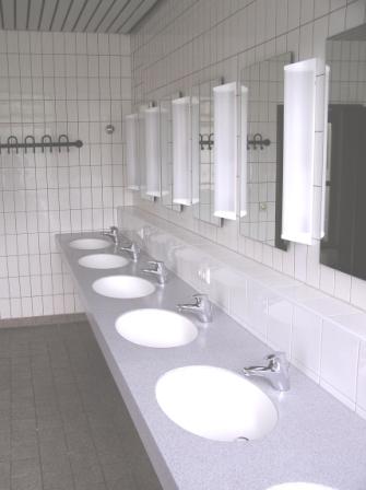 Reihenwaschtisch nach Maß