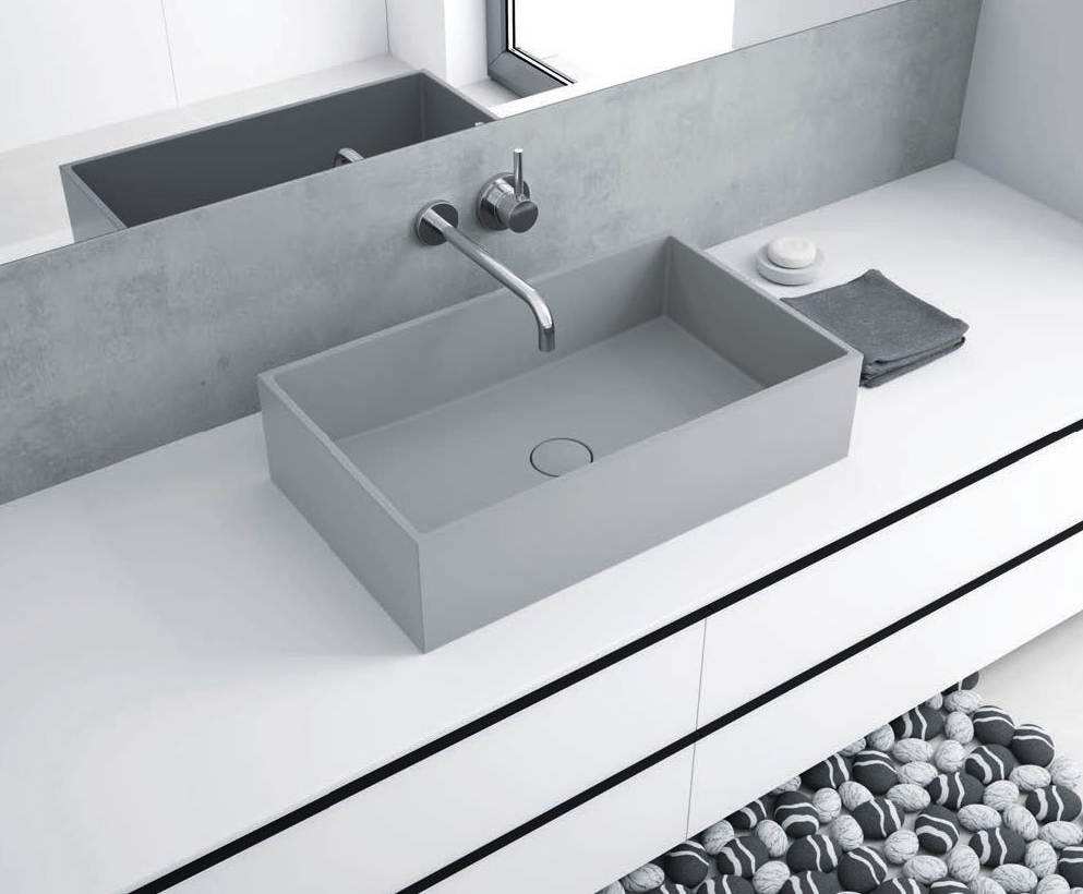 ausgefallene Waschbecken Gäste WC