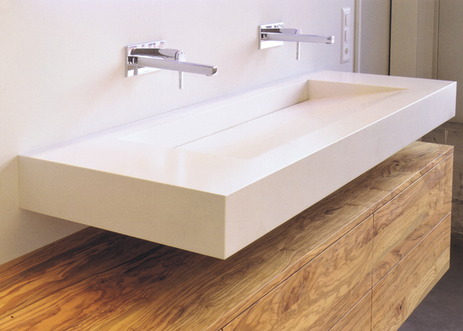 Waschbecken ohne Überlauf