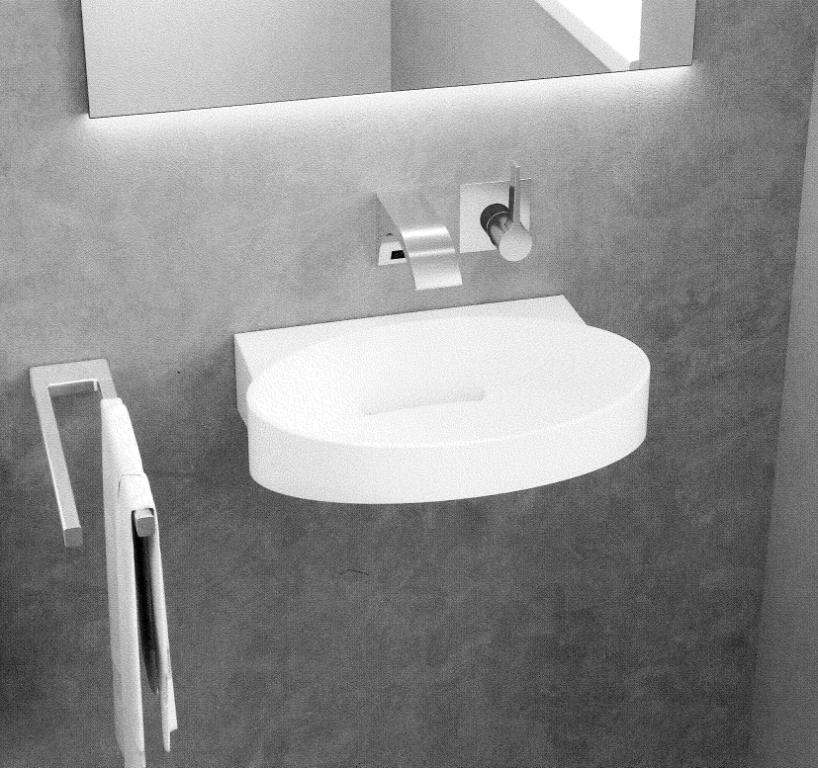 Waschbecken ohne Überlauf