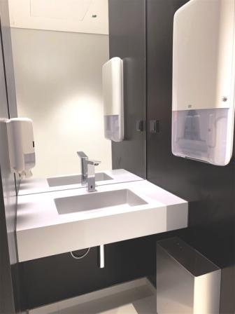 Waschplatz mit System