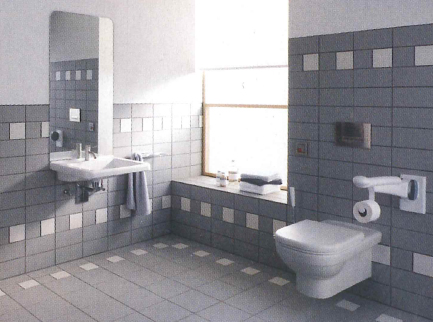 unterfahrbare Waschtische als barrierefreie Lösung Waschtisch barrierefrei Beispiel 2