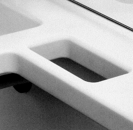 ergonomische Waschtisch Lösung Waschtisch barrierefrei Detail 2